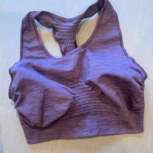 Sweaty Betty Purple Racerback Sports Bra